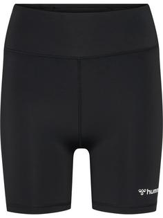 hummel hmlMT ACTIVE HW TIGHT SHORTS Funktionsshorts Damen BLACK