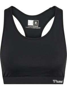 hummel hmlMT ACTIVE SPORTS BRA Funktionstop Damen BLACK