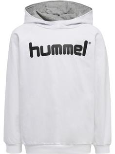 hummel HMLGO KIDS COTTON LOGO HOODIE Hoodie Kinder WHITE