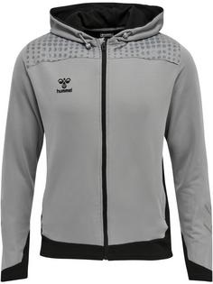 hummel hmlLEAD ZIP POLY HOODIE Hoodie Herren GREY MELANGE