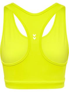 Rückansicht von hummel hmlMT ACTIVE SPORTS BRA Funktionstop Damen SULPHUR SPRING