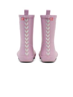 Rückansicht von hummel RUBBER BOOT JR. Gummistiefel Kinder DEAUVILLE MAUVE