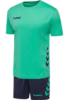 hummel hmlPROMO KIDS DUO SET Trainingsanzug Kinder ATLANTIS/MARINE
