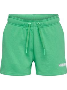 hummel hmlLEGACY WOMAN SHORTS Funktionsshorts Damen GREEN SPRUCE