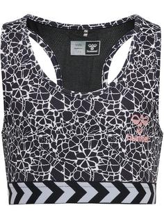 hummel hmlMIMMI SPORTS TOP Tanktop Kinder BLACK/WHITE