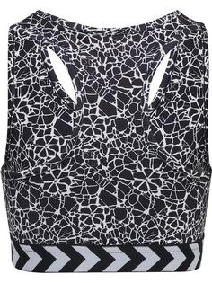 Rückansicht von hummel hmlMIMMI SPORTS TOP Tanktop Kinder BLACK/WHITE