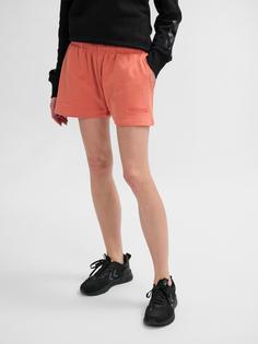 Rückansicht von hummel hmlLEGACY WOMAN SHORTS Funktionsshorts Damen APRICOT BRANDY