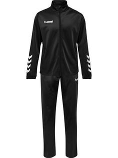hummel hmlPROMO KIDS POLY SUIT Trainingsanzug Kinder BLACK