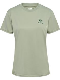 hummel hmlACTIVE PL JERSEY S/S WOMAN Funktionsshirt Damen DESERT SAGE