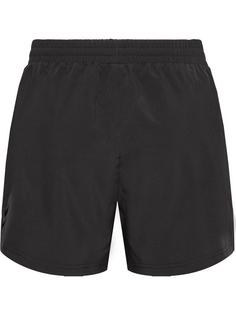 Rückansicht von hummel hmlACTIVE COURT WOV SHORTS WOMAN Funktionsshorts Damen OBSIDIAN
