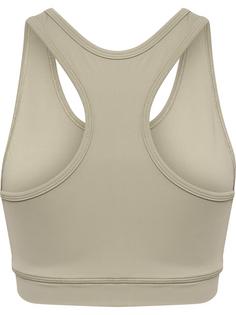 Rückansicht von hummel hmlSPRINT BRA Funktionsshirt Damen WINTER TWIG