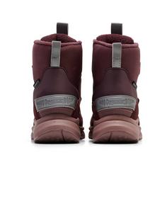 Rückansicht von hummel REACH CONQUER SUPER HIGH TEX JR Winterschuhe Kinder FUDGE