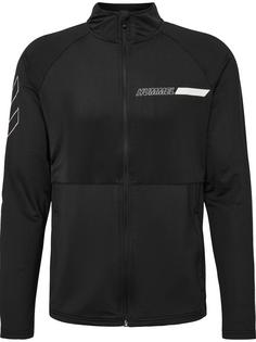 hummel hmlTE STRENGTH TRAINING TRACK TOP Funktionssweatshirt Herren BLACK