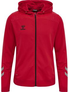 hummel hmlLEAD ZIP POLY HOODIE Hoodie Herren TRUE RED