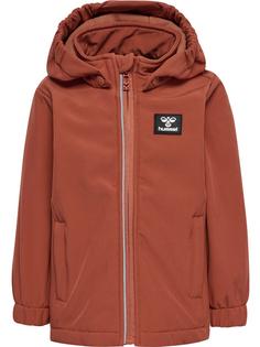 hummel hmlMARS MINI SOFTSHELL JACKET Trainingsjacke Kinder COPPER BROWN
