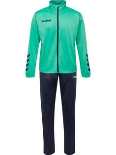 hummel hmlPROMO KIDS POLY SUIT Trainingsanzug Kinder ATLANTIS/MARINE