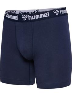 Rückansicht von hummel hmlBOXERS 2-PACK Unterhemd Herren MARINE