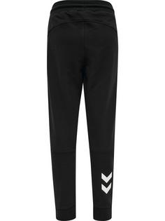 Rückansicht von hummel hmlON PANTS Trainingshose Kinder BLACK