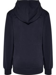 Rückansicht von hummel hmlCUATRO HOODIE Hoodie Kinder BLACK IRIS