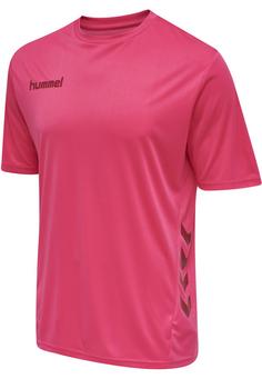 Rückansicht von hummel hmlPROMO DUO SET Trainingsanzug Herren RASPBERRY SORBET/BIKING RED