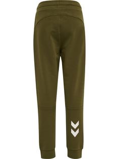 Rückansicht von hummel hmlON PANTS Trainingshose Kinder DARK OLIVE