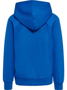 Rückansicht von hummel hmlCUATRO HOODIE Hoodie Kinder LAPIS BLUE