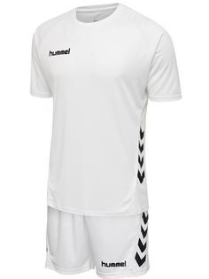 hummel hmlPROMO KIDS SET Trainingsanzug Kinder WHITE