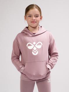 Rückansicht von hummel hmlCUATRO HOODIE Hoodie Kinder WOODROSE