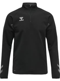hummel hmlLEAD PRO HALF ZIP Funktionssweatshirt Herren BLACK