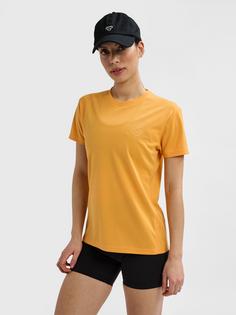 Rückansicht von hummel hmlACTIVE PL JERSEY S/S WOMAN Funktionsshirt Damen BLAZING ORANGE