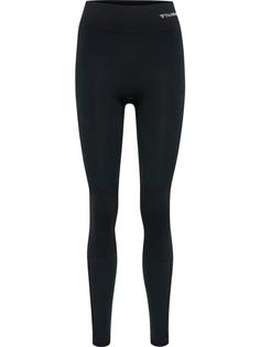 hummel hmlCLEA SEAMLESS MID WAIST TIGHTS Tights Damen BLACK MELANGE