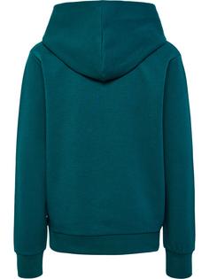 Rückansicht von hummel hmlCUATRO HOODIE Hoodie Kinder DEEP TEAL