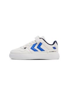 hummel ST. POWER PLAY JR Sneaker Kinder BRIGHT WHITE/BLACK IRIS