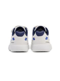 Rückansicht von hummel ST. POWER PLAY JR Sneaker Kinder BRIGHT WHITE/BLACK IRIS