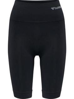hummel hmlTIF SEAMLESS CYLING SHORTS Funktionsshorts Damen BLACK