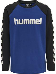 hummel HMLBOYS T-SHIRT L/S Funktionsshirt Kinder SODALITE BLUE