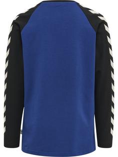 Rückansicht von hummel HMLBOYS T-SHIRT L/S Funktionsshirt Kinder SODALITE BLUE