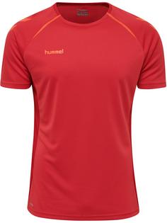 hummel hmlAUTHENTIC PRO JERSEY S/S Funktionsshirt Herren CHILI PEPPER