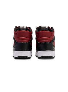 Rückansicht von hummel ST. POWER PLAY MID Sneaker RHUBARB/ANTHRACITE