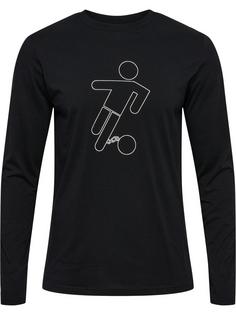 hummel hmlAMNESTY T-SHIRT L/S T-Shirt BLACK