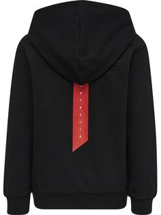 Rückansicht von hummel hmlASTRALIS CUATRO HOODIE Hoodie Kinder BLACK