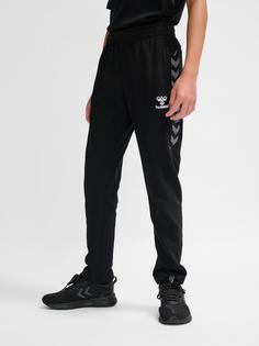 Rückansicht von hummel hmlAUTHENTIC CO TRAINING PANTS KIDS Trainingshose Kinder BLACK