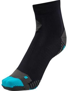 Rückansicht von Newline TECH SOCK Sportsocken BLACK