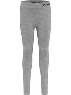 hummel hmlCI JUNIOR SEAMLESS TIGHTS Leggings Kinder GREY MELANGE