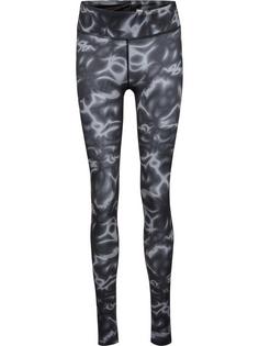hummel hmlTE TWIST AOP MID WAIST TIGHTS Tights Damen BLACK