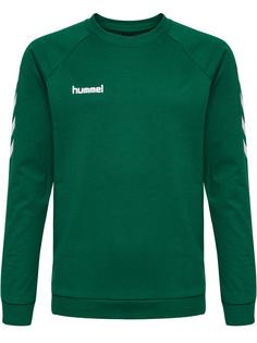 hummel HMLGO KIDS COTTON SWEATSHIRT Funktionssweatshirt Kinder EVERGREEN