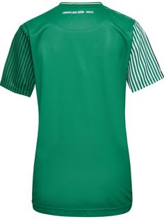 Rückansicht von hummel WER 23/24 HOME JERSEY S/S WO Fanshirt Damen EDEN