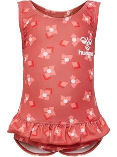 hummel HMLFILIPPA SWIMSUIT Badeanzug Kinder DUSTY CEDAR