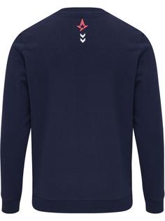 Rückansicht von hummel ASTRALIS 21/22 SWEATSHIRT Sweatshirt MARINE