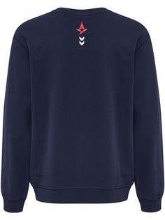 Rückansicht von hummel ASTRALIS 21/22 SWEATSHIRT KIDS Funktionssweatshirt Kinder MARINE